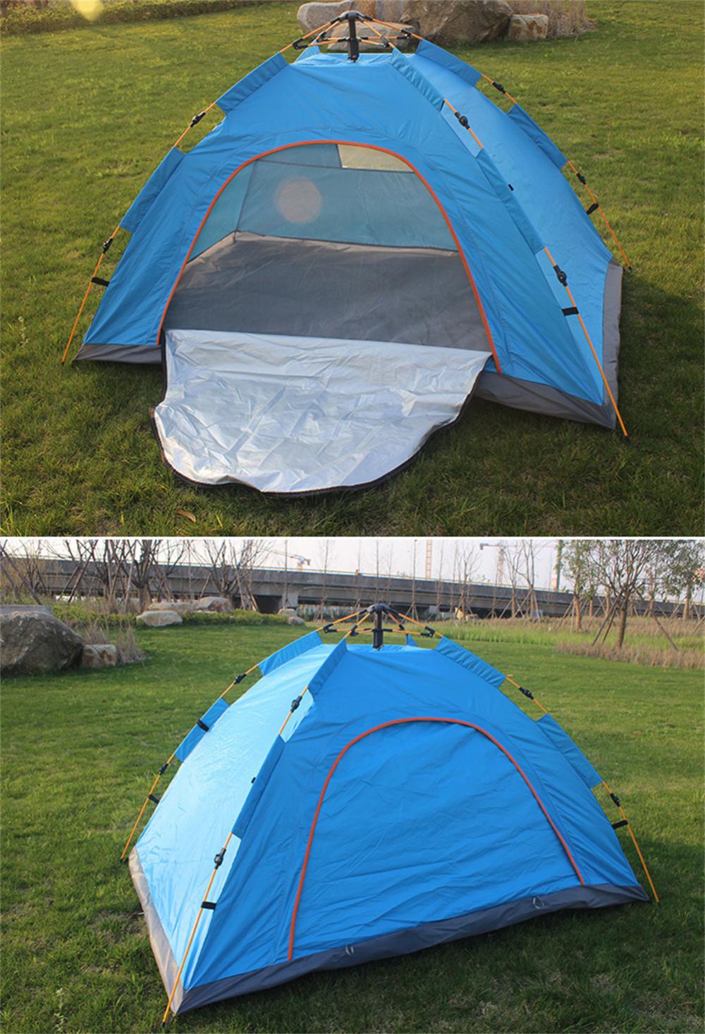 Cheap Goat Tents Portable Changing Fitting Room Shelter Hiking Beach Outdoor Big Tent Outdoor Camping Waterproof Shower Bathing Tent AB Two Types   